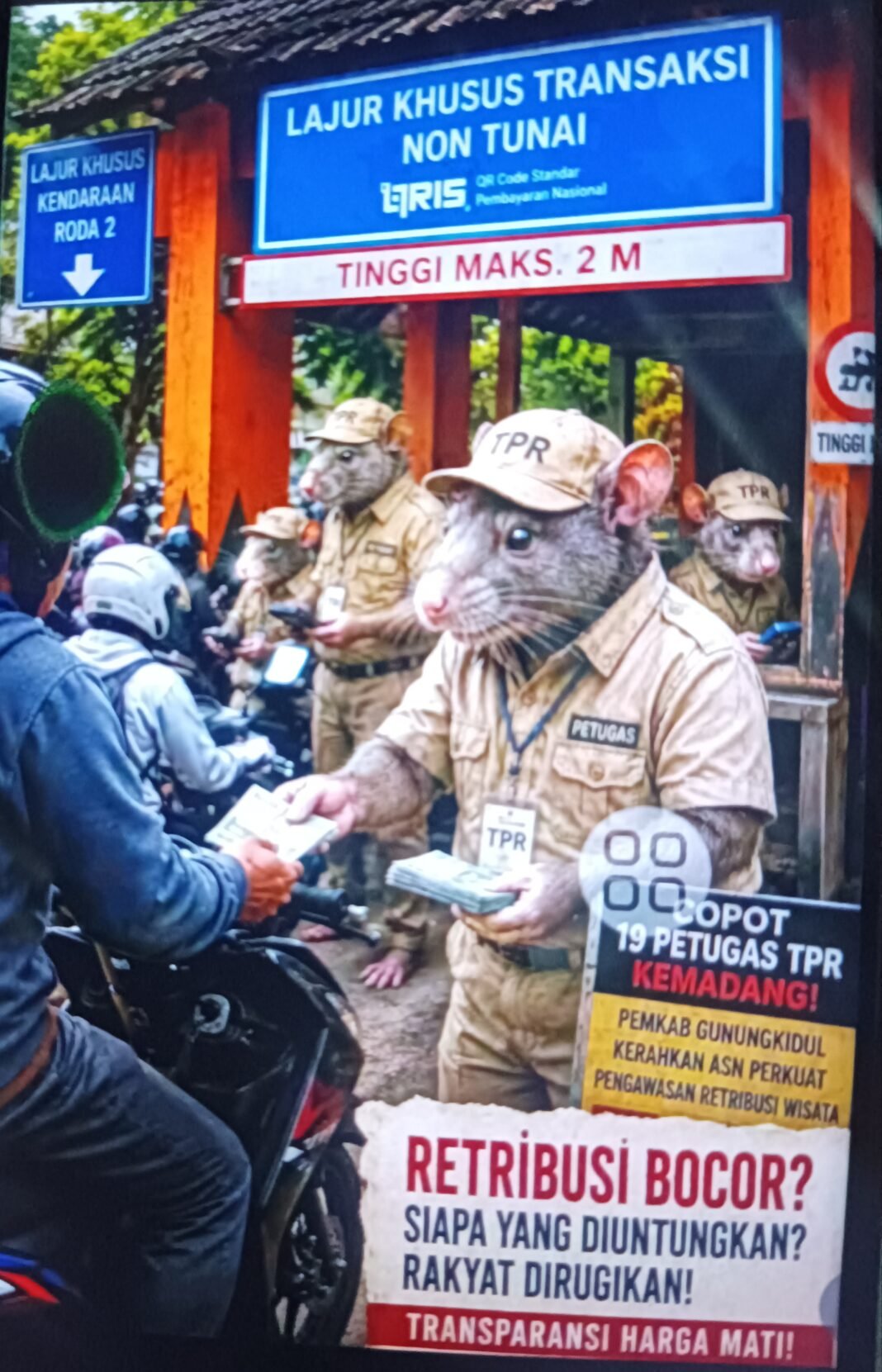 Langkah yang diambil bupati Gunungkidul mencopot Petugas TPR udah tepat,masyarakat menanti proses hukum tetap berjalan.