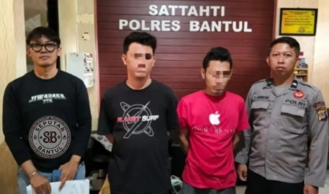 Sedang Asyik Konsumsi Sabu Di Sebuah Kamar Kos, Dua Pria Di Bantul Ditangkap Polisi