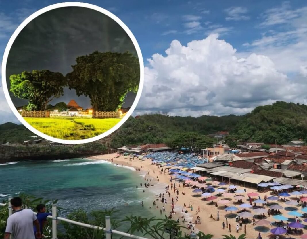 Sewa tikar yang terlalu mahal dipantai wilayah gunungkidul tergolong sebagai pungli.