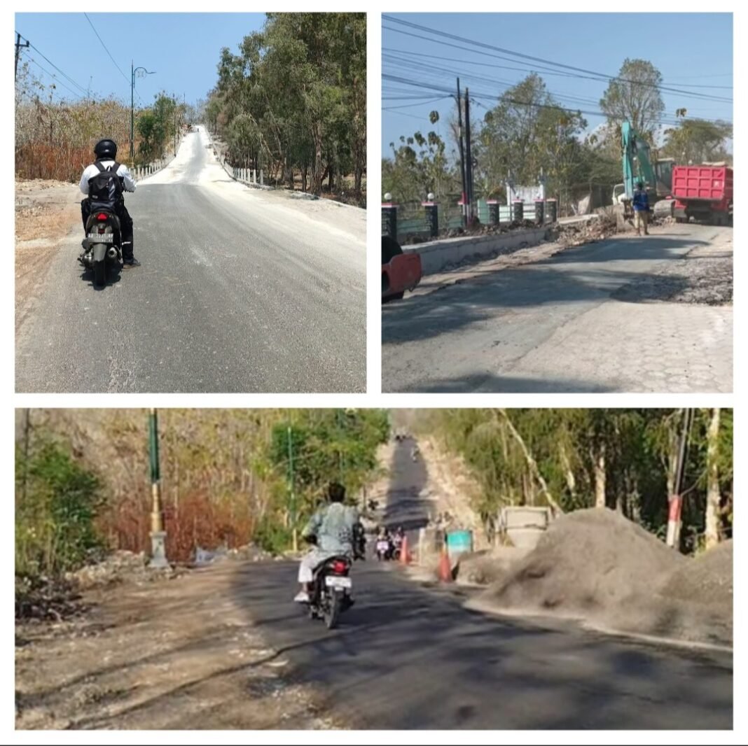 Proyek Jalan Paliyan Masuki Tahap Pemadatan